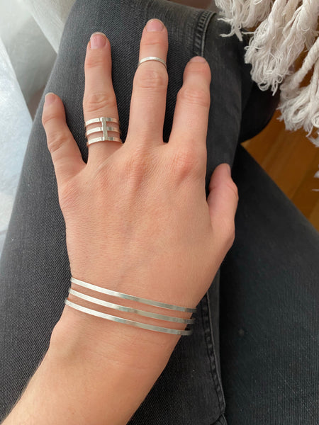 Three Step Bangle